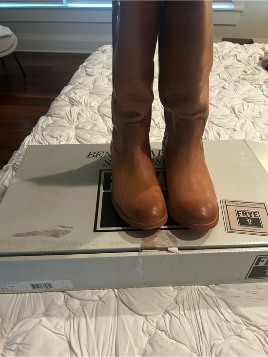 Frye Shoes - Frye Women's Brown Leather Tall Boots